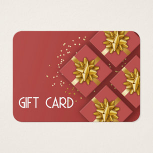 Festivals Modern Gold Bow Red Geschenkboxen Gift C