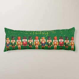Festivals Moderne Xmas Green Niedlich Nutcracker Seitenschläferkissen