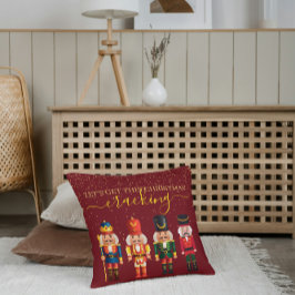 Festivals Moderne Xmas Red Niedlich Nutcracker Kissen