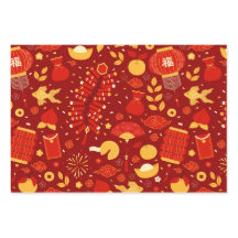 Festivals Red & Gold Chinesische Neujahrssymbole