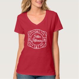 Festivals V-Neck (rot) T-Shirt