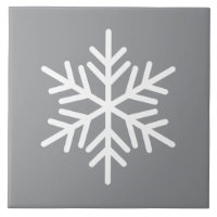 Festivalweißer nordischer Schneeflocken auf modern