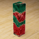 FESTIVE ABSTRAKTE CHRISTMAS RED GREEN GOLD WEINBOX<br><div class="desc">FESTIVE ABSTRAKTE CHRISTMAS RED GREEN GOLD</div>