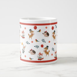 Festive animals  Jumbo-Tasse