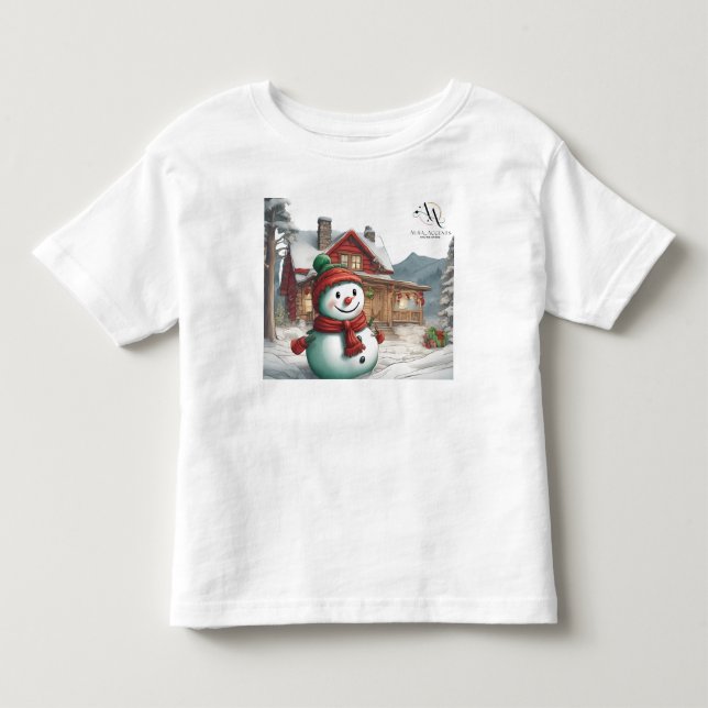 "Festive Baby T-Shirt Collection: Der kleine Elf d (Vorderseite)