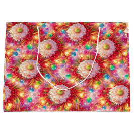 Festive Bloom Energy – Leuchtende Blumen  Große Geschenktüte