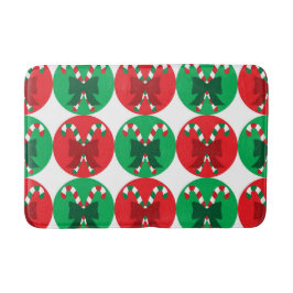 Festive Christmas Bath Mat – Holiday BathroomDecor Badematte