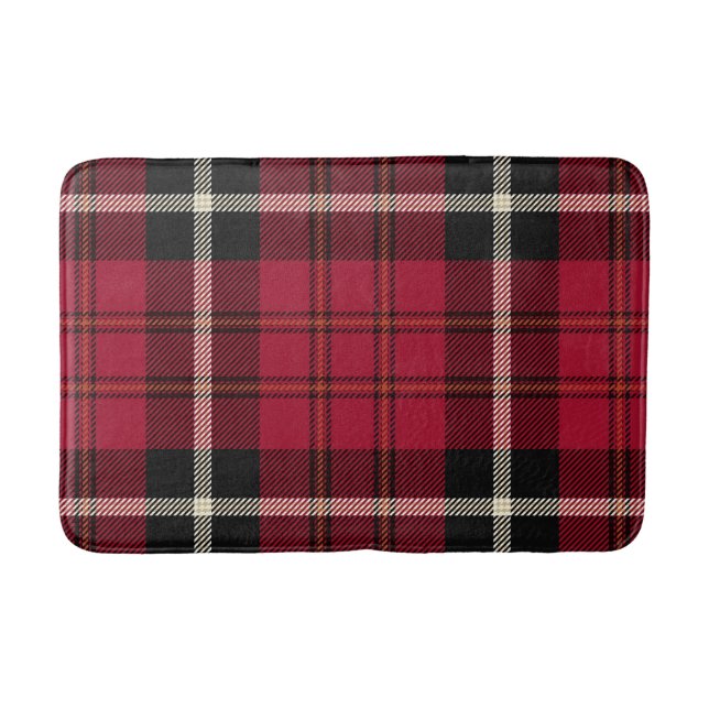 Festive Christmas Bath Mat – Holiday BathroomDecor Badematte (Vorderseite)