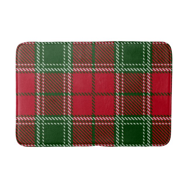 Festive Christmas Bath Mat – Holiday BathroomDecor Badematte (Vorderseite)