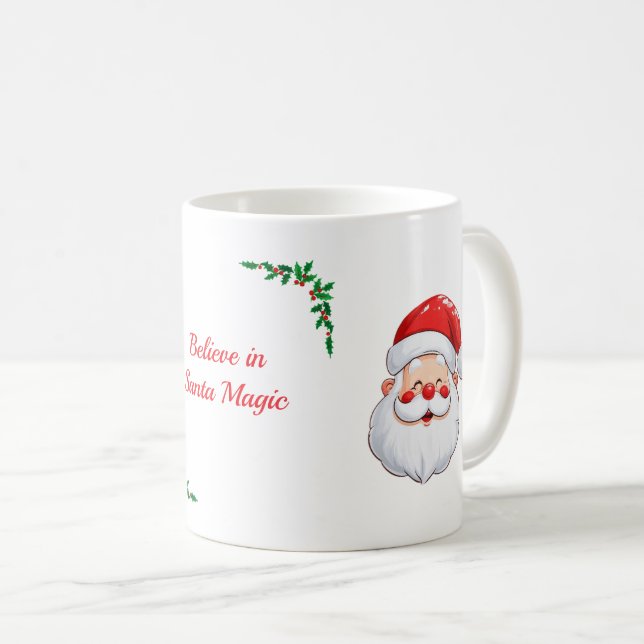 Festive Christmas Coffee Mug Kaffeetasse (VorderseiteRechts)