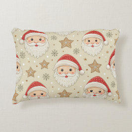 Festive Christmas Lumbar Pillow – Cheerful Holiday Dekokissen