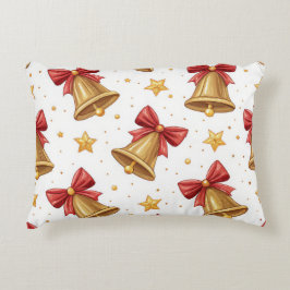 Festive Christmas Lumbar Pillow – Cheerful Holiday Dekokissen