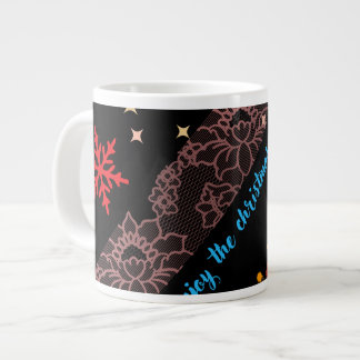 Festive Christmas Mug – Merry Holidays Coffee Cup  Jumbo-Tasse