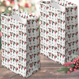 Festive Christmas Pattern Kleine Geschenktüte