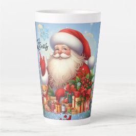 Festive Christmas Tree with Cozy Winter Design gif Milchtasse