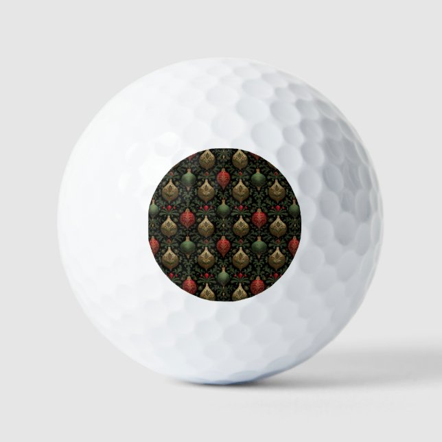 Festive Damask  Golfball (Vorderseite)