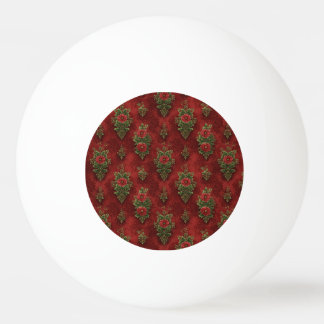 Festive Damask Tischtennisball