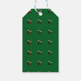 festive dog geschenkanhänger