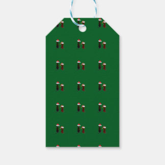 festive dog geschenkanhänger