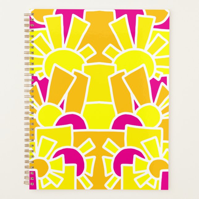 Festive Doodle Art 42 Planer (Vorderseite)