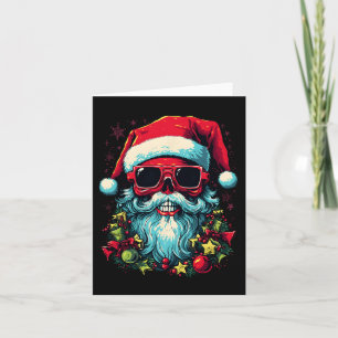 Festive Edge Edgy Weihnachts Skull Grafik Design Karte