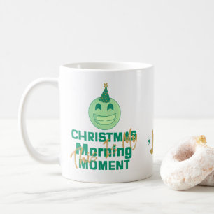 Festive Emoji Bliss" Christmas Morning Mug 🎉