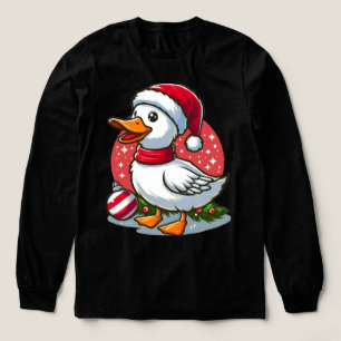Festive Gans Weihnachten – Lustiges Weihnachts-Gag Tri-Blend Shirt