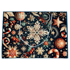 Festive Gift Wraps mod.03 Große Geschenktüte