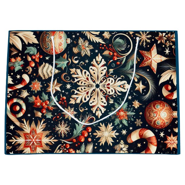 Festive Gift Wraps mod.03 Große Geschenktüte (Vorderseite)