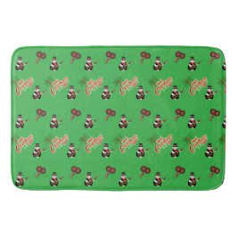 FESTIVE GREEN Trini Christmas Badematte