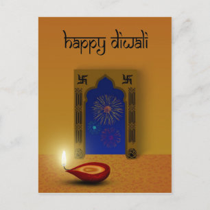 Festive Happy Diwali - Carte postale