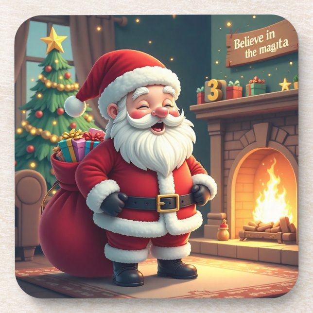 Festive Holiday Home Accent - Christmas Decorative Getränkeuntersetzer (Vorderseite)
