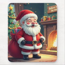 Festive Holiday Home Accent - Christmas Decorative Mousepad