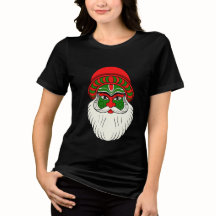 Festive Indian Santa Claus Print
