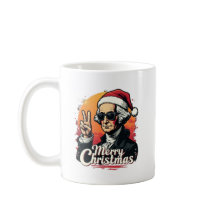 Festive Joyeux Mug de Noël - Parfait pour les vaca