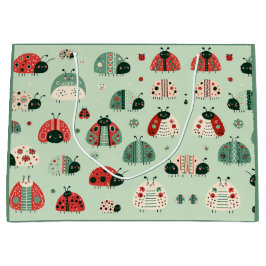 Festive Little Bugs Große Geschenktüte