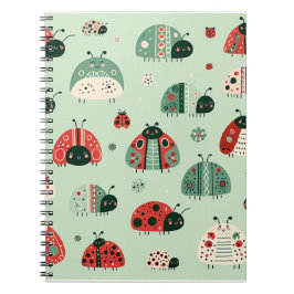Festive Little Bugs Notizblock