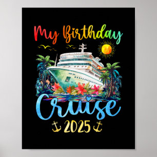 Festive Mein Geburtstag Kreuzfahrtschiff Party 202 Poster