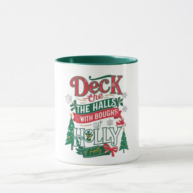 Festive Mugs de Noël pour la fête (Centre)