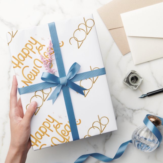Festive New Year Gift Wrap for Celebrations Geschenkpapier (Schenken)