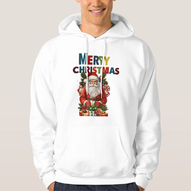 Festive Noël Noël T-Shirts du Père Noël | H parfai (Devant)