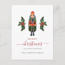 Festive Nutcracker Frohe Weihnachten