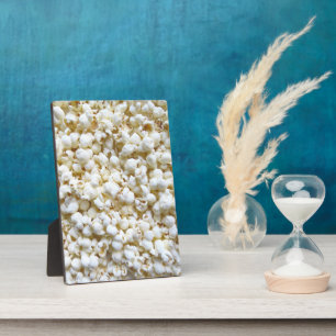 Festive Popcorn Texture Fotografy Decor Fotoplatte