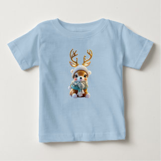 Festive Rentier Delight-Shirt Baby T-shirt