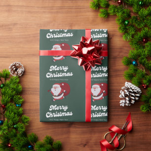 "Festive Vibes: Weihnachts- und Neujahrsjubiläum" Geschenkpapier