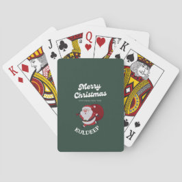 "Festive Vibes: Weihnachts- und Neujahrsjubiläum" Spielkarten