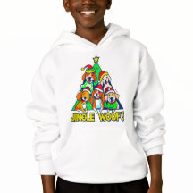 Festive Woof Joyeux Noël Design pour Amoureux de l