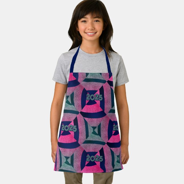 FESTIVER petit tablier dans le SUNSET APRÈS LE FEU (Insitu)