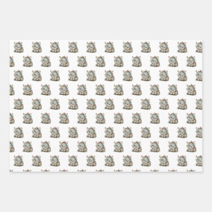 Festivo Rhino Geschenkpapier Set