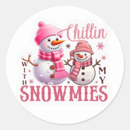 Festkleber Runder Aufkleber